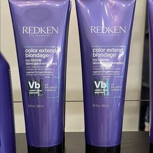 💜2 Piece 1 Price/Redken Color Extend Blondage Icy Blonde Color deposit Mask